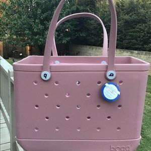 Large Blush Pink Bogg Bag NWT Gorgeous